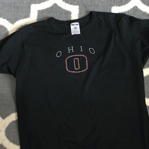 Ohio State rhinestone shirt